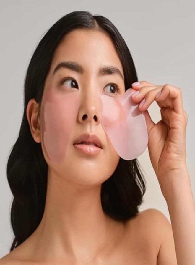Karuna Skin - Collagen Hydrogel Eye & Cheek Mask, 2-Piece Hydrating & Rejuvenating Patches, Age-Defying, Deeply Moisturizing, Targets Fine Lines & Puffiness, 1 Pack - Image 4